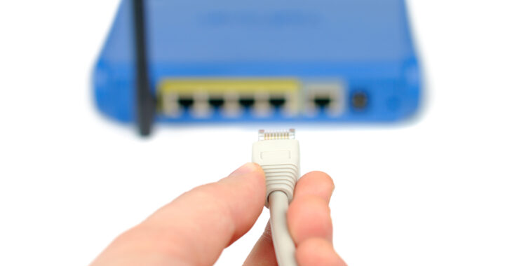 plugging cabling infrastructure into wireless access point